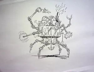 Niko and the Sword of Light 2015 FIRMADO JIM BRYSON serie entintada a mano arte conceptual - Imagen 1 de 3