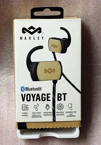 HOUSE OF MARLEY VOYAGER BT WIRELESS BLUETOOTH IN-EAR HEADPHONE - EM-FE053-SB - Picture 1 of 5