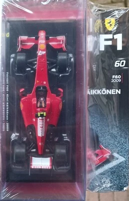 LE GRANDI FERRARI F1-1:24 FERRARI F60 - KIMI RÄIKKÖNEN - 2009 N.# 60 - Immagine 1 di 4