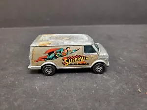 Vintage Corgi Jr. Superman Van Silver DC Comics Made in Britain  - Picture 1 of 11