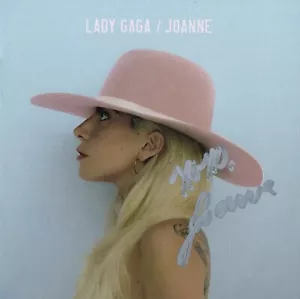 Funda de CD Joanne firmada por Lady Gaga 2 Certificado de Autenticidad - Imagen 1 de 1