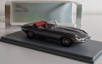 WOW Jaguar E-Type S1 Roadster 1961 Silver 1:43 Spark S211 EXTREMELY RARE!! - Image 1 of 4
