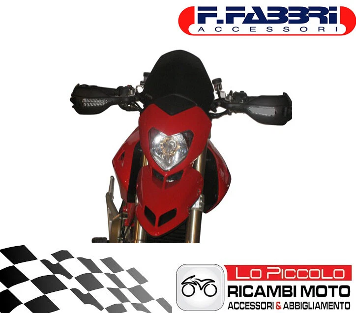 FABBRI CUPOLINO BASSO FUM� SCURO DUCATI HYPERMOTARD 796 1100 EVO 2007 2008 2009 - Изображение 1 из 1