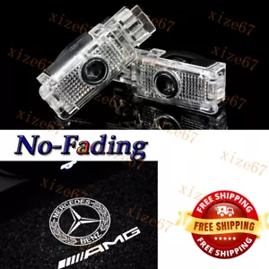 2pcs No fading LED AMG laser Projector door light For 2001-2007 C-Class W203 - Picture 1 of 7