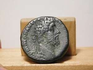 Roman Imperial, Commodus, sestertius, 161-192 A.D., Apollo reverse - Picture 1 of 24