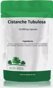 Cistanche Tubulosa 10,000MG High Strength Capsules – Energy & Vitality Support - Picture 1 of 2