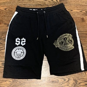 Red Ape Shorts Adult Size 2XL, Black, Money, Streetwear Y2K Hip Hop Mens - Picture 1 of 11