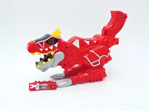 T-Rex Super Charge Morpher Power Rangers mit Dino Ladegerät 2015 FUNKTIONIERT Tyrannosau - Bild 1 von 6
