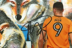 WOLVES, FOREST, HUESCA & SPAIN: RAFA MIR SIGNED PORTRAIT PHOTO+COA - Picture 1 of 1