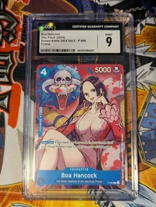 CGC 9 - Boa Hancock - P-066 (Batalla Sellada 2024 Vol.2) Promoción - Juego de cartas coleccionables de una pieza #2 - Imagen 1 de 1
