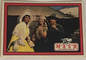 Mash 4077 Trading Card #2 Harry Morgan Loretta Swit Jamie Farr