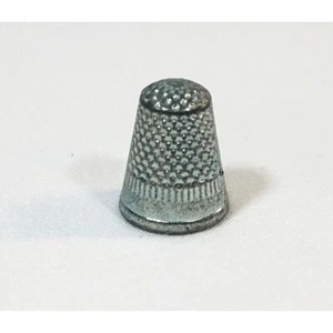 80s & 90s Vtg Monopoly retired OOP Thimble Replacement Game Token Piece Part - Picture 1 of 8