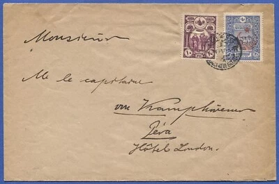 Cubierta TURQUÍA OTOMANA Karakeui Gálata 4 al Capitán, Hotel Londres, Pera Foto 1 de 2