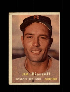 1957 JIM PIERSALL TOPPS #75 RED SOX *R1849 - Picture 1 of 2