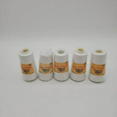5 White Serger Overlock Thread #32001 Price Sew Right - Image 1 of 4