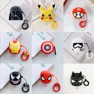 Lovely Cartoon Comics Earphone Case For Airpods Pro 1/2 Gen Cover For Airpod 2 3 - Photo 1 sur 38