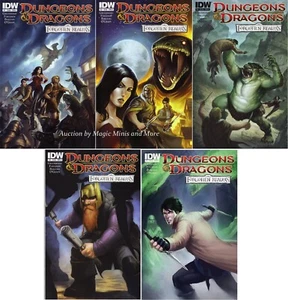 Dungeons & Dragons FORGOTTEN REALMS (5) Comic SET #1 2 3 4 5 cover A IDW D&D lot - Picture 1 of 1