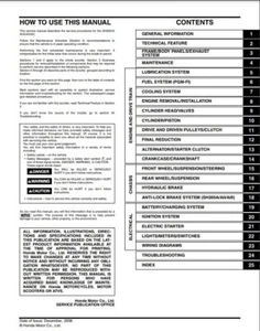 Honda SH300 2006 Workshop Manual - MANUALE OFFICINA ENG - Foto 1 di 1