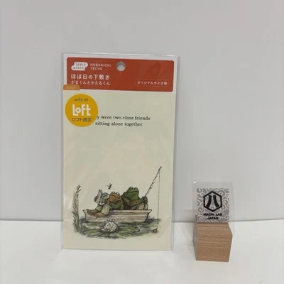 Hobonichi Techo Frog and Toad A6 Size Underlay 2026 Loft Limited Japan New - Image 1 of 4