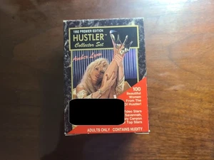 1992 HUSTLER PREMIER EDITION Komplettsatz 100 Karten Serie 1 geöffnet mit Box - Bild 1 von 4