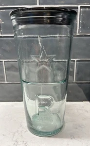 Starbucks Roastery Reserve Star Trinkglas Becher & Deckel 16 oz - Bild 1 von 5