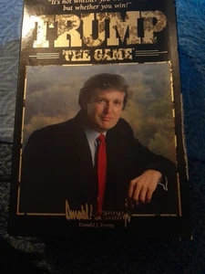 Vtg TRUMP The Game  1989 Used Preowned Wear To Box - Picture 1 of 8