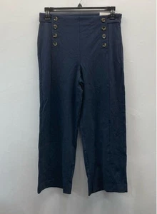 Ann Taylor Women Navy High Rise Pants Sz 10 NWT - Picture 1 of 5