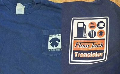 Camisa Promocional Oficial Floor Jack Vintage XL 1995 Nueva Jersey Hardcore Maggadee Foto 1 de 4