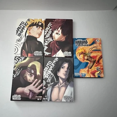 Naruto Shippuden Season 1 Uncut Box Sets 1-4 & Uncut Episodes 54-65 Foto 1 de 4