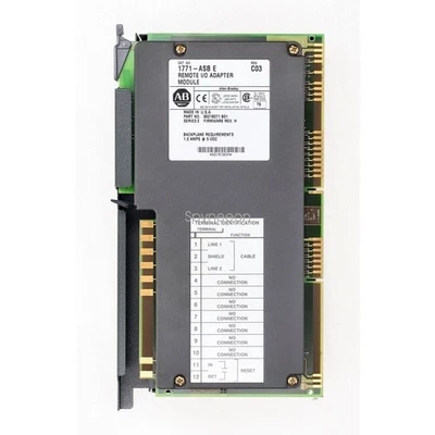 1771-ASB Remote I/O Adapter Module Series E PLC-5 - Image 1 of 4