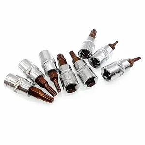 Chrom Stahl Sockel Vanadium T40 T8 T8-T40 Antrieb Werkzeuge Batch Druck - Bild 1 von 61