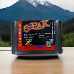 Genesis 6-Pak (Sega Genesis, 1995) Six Pack Tested And Working - Picture 1 of 4