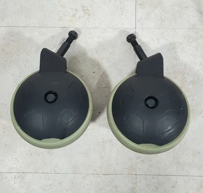 (Комплект из 2) 6-дюймовых колесиков, вилок и крышек в сборе для Quantum Edge Rehab 6000 - Изображение 1 из 4