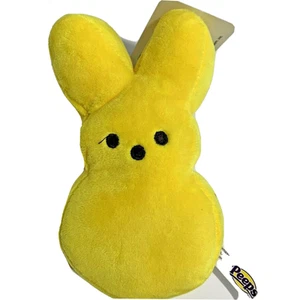 Gelbe PEEPS Ostern 6 in Bunny Bean Plüsch Marshmallow Stofftier Sitzsack NEU - Bild 1 von 6