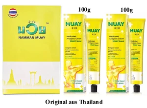 " Muay Thai Analgesic Creme " Namman - 2x 100g - Massage, Judo, Training, Boxen - Bild 1 von 3