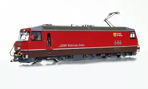 Kiss Track G 2m 610091 RhB Ge 4/4 III 646 Sta. Maria Val Müstair ESU digital new - Picture 1 of 3