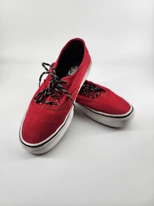 VANS Classic Red #751505 US - Mens 8, Womans 9.5 - Picture 1 of 11
