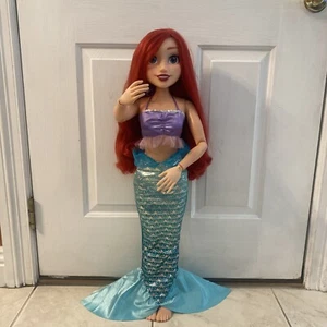 Disney Princess My Size Ariel Life Size Doll The Little Mermaid 32" Tall - Picture 1 of 12