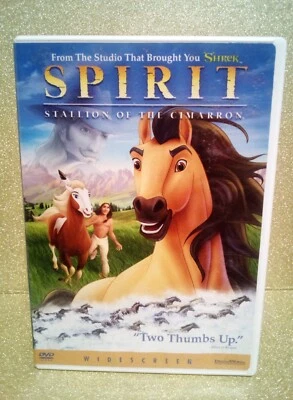 (1-926) "SPIRIT: STALLION OF THE CIMARRON" DVD / PRE-WATCHED / 2002 / G / WIDE - Image 1 of 4