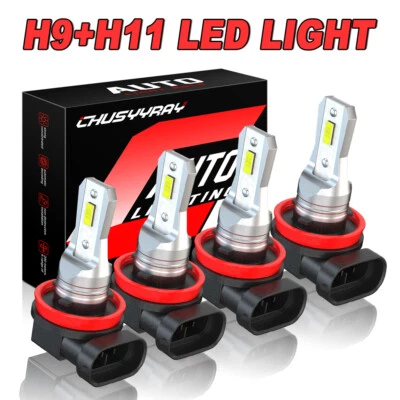 For Nissan Sentra S Sedan 4-Door 2013-2022 LED Headlight Bulbs Kit Super Bright - Image 1 of 4