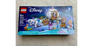 LEGO Disney Cinderella’s Royal Carriage 43192 Building Kit Princess Playset - Picture 1 of 6
