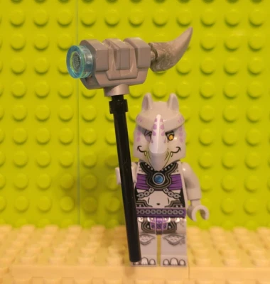 LEGO Legends Of CHIMA Minifigures loc060 RINONA From Rhino Tribe Set #70131 - Image 1 of 4