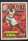Jermaine O'neal 1997-98 Nba Hoops Basketball #124 Portland Trailblazers Rookie??