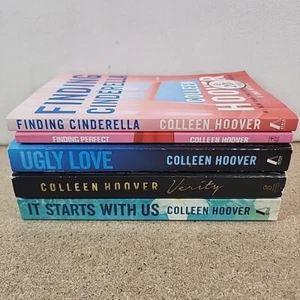 Colleen Hoover 5 Book Lot | Verity, It Starts With Us, Ugly Love, And More - Imagen 1 de 6