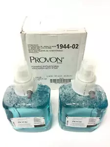 Box With 2 Gojo Industries Provon Foaming Antimicrobial Handwash 1944-02 Expired - Picture 1 of 10