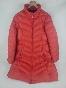 Abrigo Chaqueta Parka Eddie Bauer Mujer Talla PM Plumón de Ganso Rojo EB550 - Imagen 1 de 18