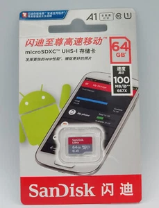 SanDisk Ultra 64 Go micro SDXC UHS-I A1 classe 10 *neuf* - Photo 1 sur 2