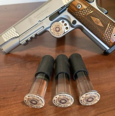 Soporte de exhibición de pistola varilla de exhibición de pistola para derecho seguro a portar brazos paquete de 3 Foto 1 de 4