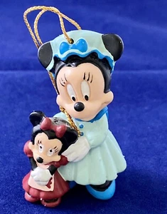 Disney Minnie Mouse Mickey's Christmas Carol Mrs. Cratchit Ornament 1992 Avon - Picture 1 of 5