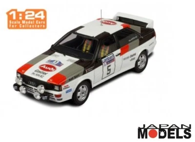 Audi Quattro S1 M.Mouton F.Pons #5 Rac Rally 1992 Die Cast 1/24 IXO Nuovo New - Immagine 1 di 4
